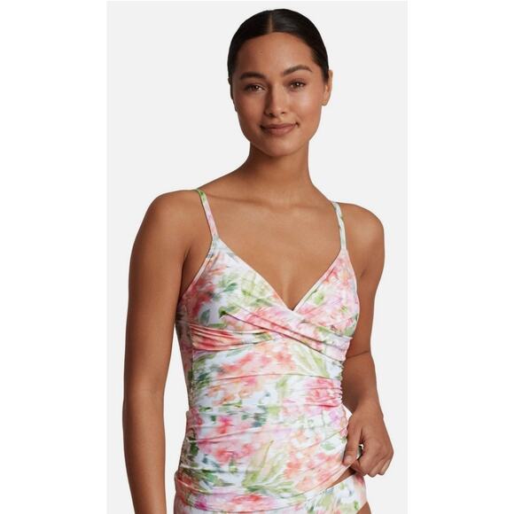 Lauren by Ralph Lauren Other - Lauren Ralph Lauren Water color Floral Tankini Top Swim 14 NWT